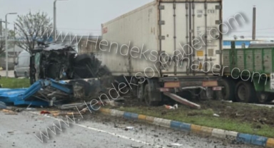 D-100'de Feci Kaza Ortalık Savaş Alanına Döndü