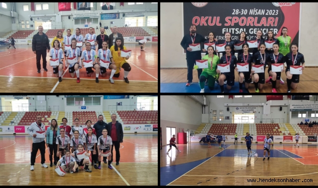 Genç Kızlar Futsal Grup Müsabakaları sonunda Şampiyonlar Belli Oldu