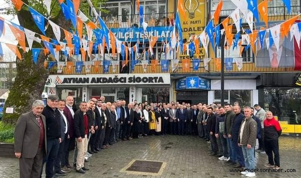 Hendek Ak Parti Bayramlaştı