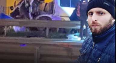 Hendek D 100'de Korkunç Kaza Sürücü öldü eşi ve çocuğu yaralandı.