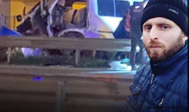 Hendek D 100'de Korkunç Kaza Sürücü öldü eşi ve çocuğu yaralandı.