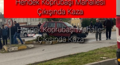 Hendek Köprübaşı Mahallesi Çıkışında Kaza