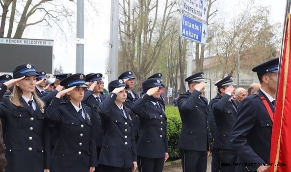 Hendek Meydanda Polis Teşkilatı'nın kuruluşunun 178. yılı törenle kutlandı