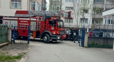 Hendek'te Yangın Paniği.