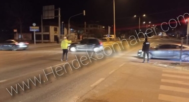 Hendek Tem’de kaza sonrası D-100'de trafik kilitlendi