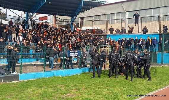 Hendekspor Çorlu 1947 Maçında Tribünler Karıştı.