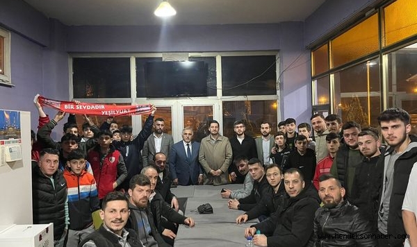 İnci,Bir Sevdadır Yeşilyurt Pankartlarıyla Karşılandı