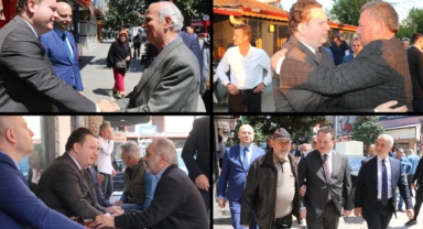 MHP'li Bülbül'e baba ocağı Hendek'ten tam destek