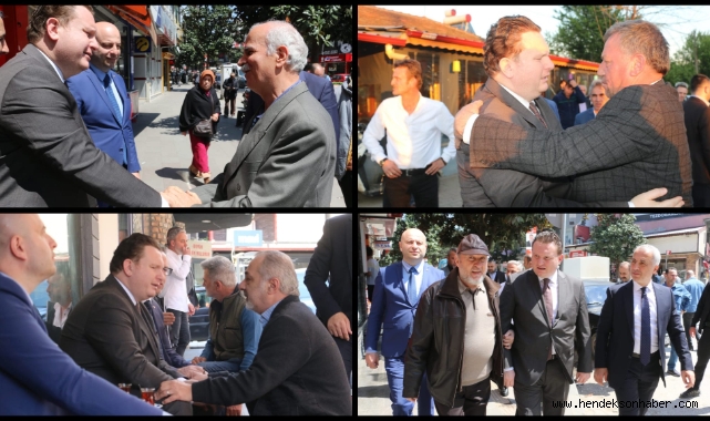 MHP'li Bülbül'e baba ocağı Hendek'ten tam destek