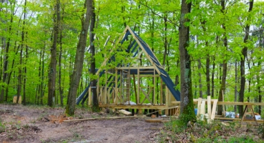 Sakarya Büyükşehir'in bungalovları tabiatın kalbinde yükseliyor