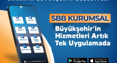 Sakarya Büyükşehir'in hizmetleri artık tek ekranda