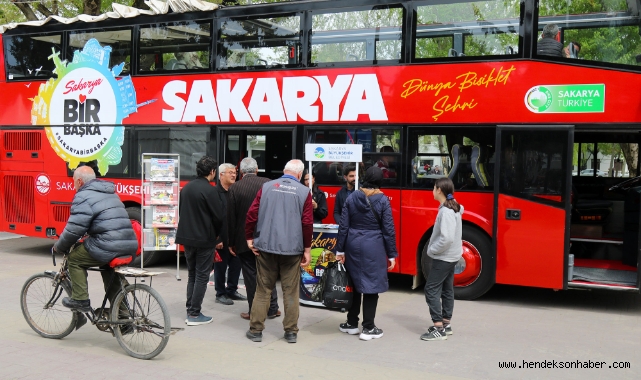Sakarya Büyükşehir’in üstü açık otobüsü bayram sonrası yola çıkıyor