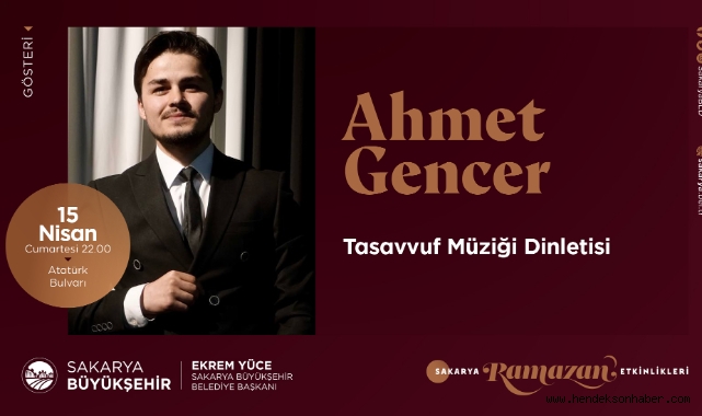 Sakarya Ramazan akşamları Büyükşehir’le renklendi: 3 yeni etkinlik var
