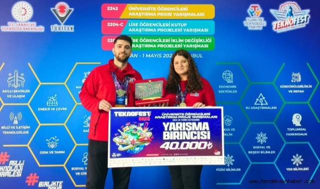 TEKNOFEST’te SAÜ Fikir ile Gelecek’ten 1.’lik