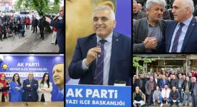 Akyazı'da Ali İnci'ye Yoğun ilgi