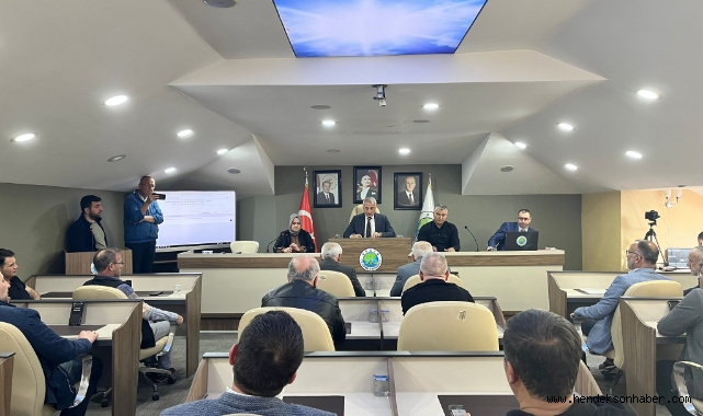 HENDEK MECLİSİ 2 GÜNDEMLE TOPLANDI