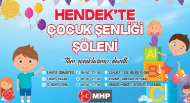 HENDEK MHP'DEN ÇOCUK ŞENLİĞİ MÜJDESİ