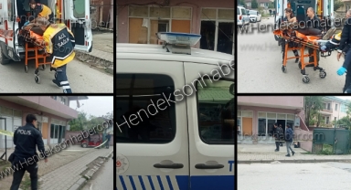 Hendek'te Alacak Verecek Kavgası Kanlı Bitti! 1 Yaralı