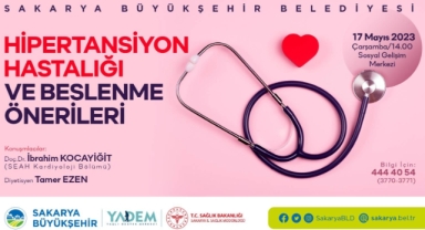 Hipertansiyon hastalığı ve beslenme önerileri SGM'de konuşulacak
