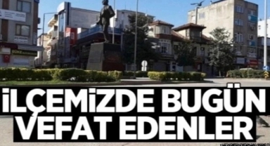 İlçemiz Hendek'te Bugün Vefat Edenler 31-05-.2023