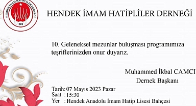 İmam Hatipliler Mezunlar Gününde Bir Araya geliyor