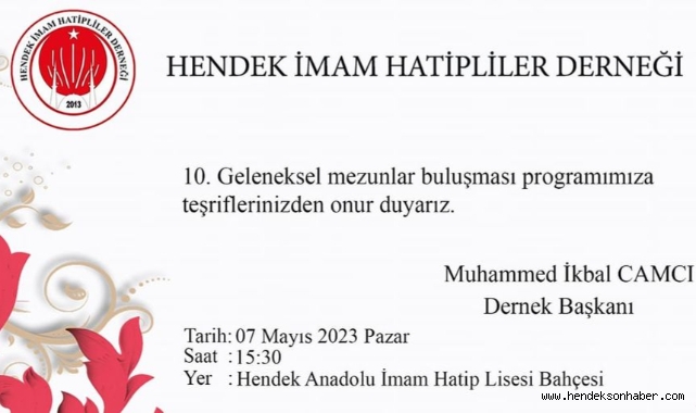 İmam Hatipliler Mezunlar Gününde Bir Araya geliyor