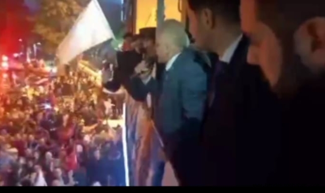 Milletvekili Ali İnci'den Balkon Konuşması