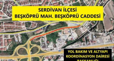 Sakarya Büyükşehir o arter için sürücüleri uyardı