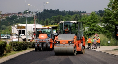Sakarya Büyükşehir şehrin girişinde yenileme işlemlerini başlattı