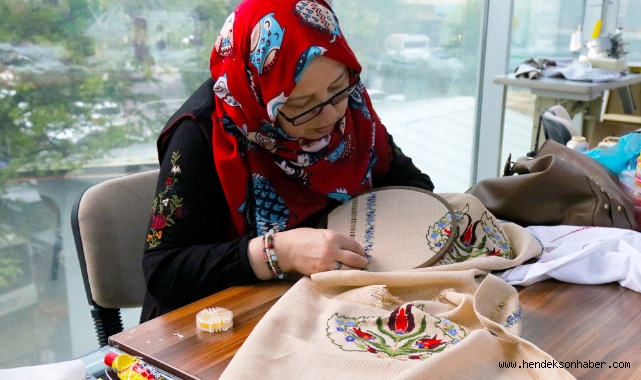 SAMEK Kurslarında Hünerli ellerden muhteşem eserler