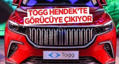 TOGG HENDEK’TE GÖRÜCÜYE ÇIKIYOR