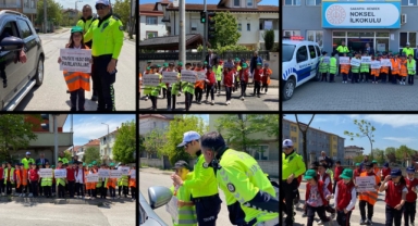 TRAFİKTE PARLAYAN YILDIZLAR PROJESİ GERÇEKLEŞTİ