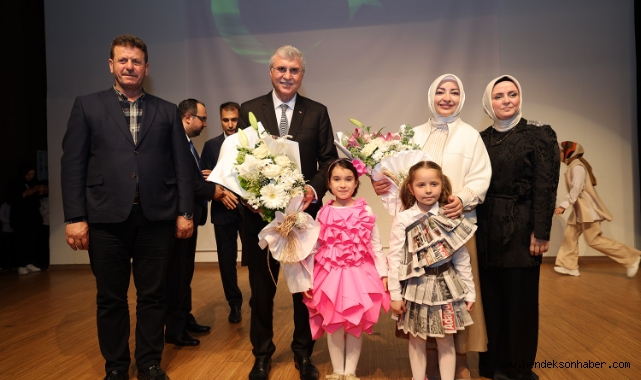 Başkan Yüce, Akyazı SGM'de yılsonu programında konuştu: