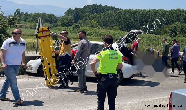 D-100'de Kaza: 10 yaralı