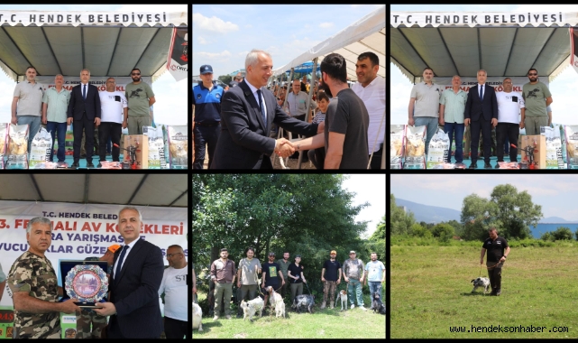 Hendek 13. AV KÖPEKLERİ YARIŞMASI TAMAMLANDI