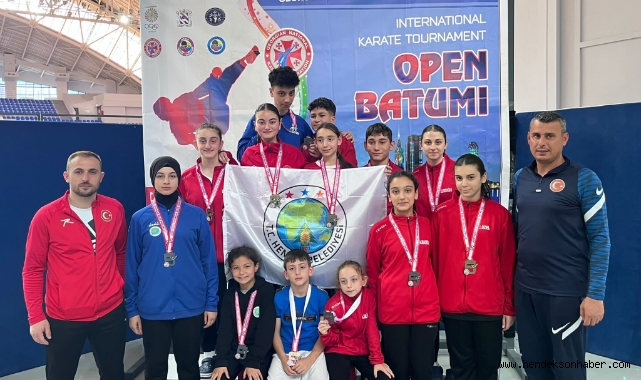 HENDEK BELEDİYESİ KARATE TAKIMI 16 MADALYA KAZANDI