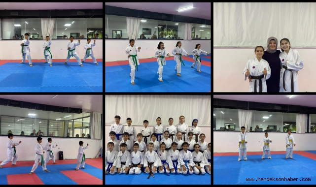 Hendek Belediyesi Karate Takımı 2.Dönem Kuşak sınavını antrenman salonunda gerçekleştirdi. 