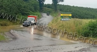 Hendek Grup Yolunda Sürücülerin Zor Anları