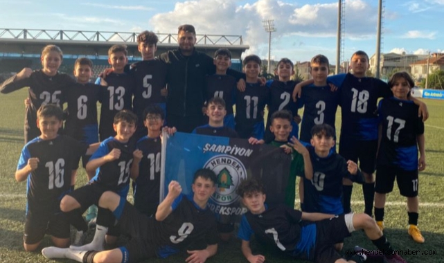 Hendekspor U-13 Namağlup Şampiyon