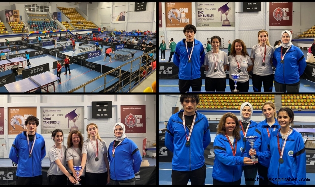 MASA TENİSİNDE TARİHİ BAŞARI