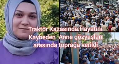 3 Cocuk Annesi Gözyaşları Arasında Son Yolculuğuna Uğurlandı