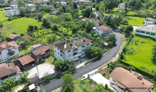Akyazı'nın mahalleleri asfalt ile güzelleşiyor