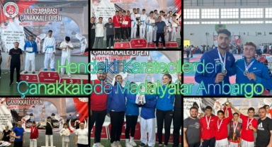 Hendekli Karatecilerden Çanakkalede Madalyalara Ambargo