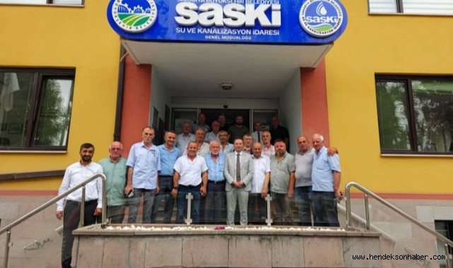 Hendekli Muhtarlar Su Sorunlarını dile getirdi