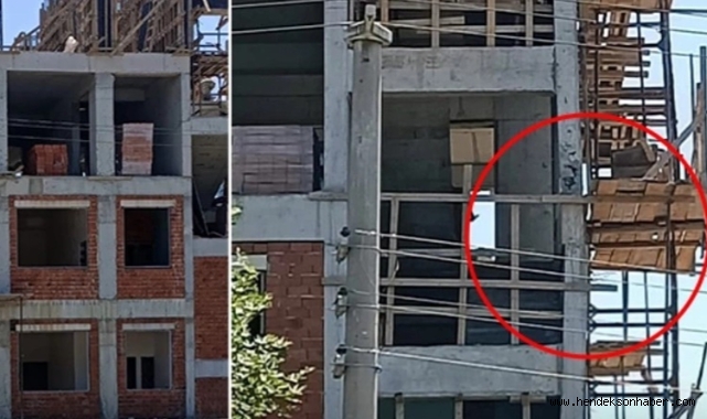 İlçe Bunu Konuşuyor Şok iddia: Okul yamuk inşa edildi