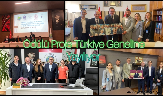ÖDÜLLÜ PROJE TÜRKİYE GENELİNE YAYILIYOR
