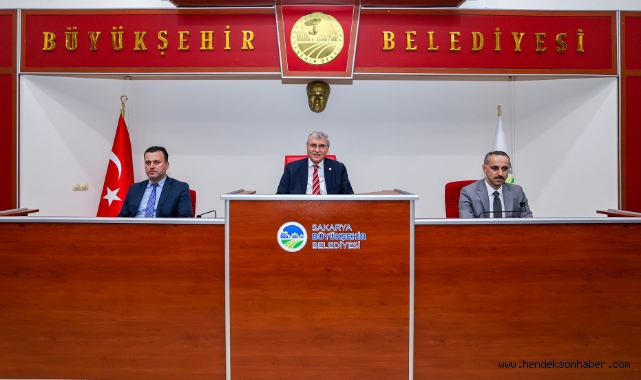 Sakarya Büyükşehir Meclisi Toplanıyor