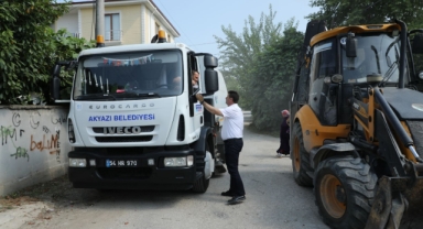 Temiz bir Akyazı için ekipler sahada