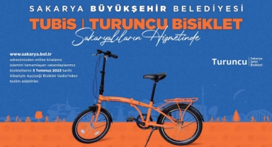 TUBİS turuncu bisikletlerde kiralama dönemi başladı