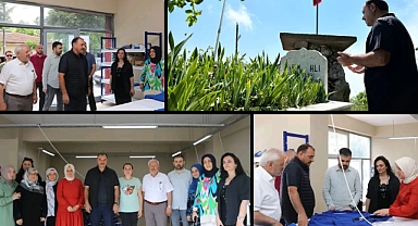 Vali Kaldırım Hendek'te ziyaret ve incelemelerde bulundu.